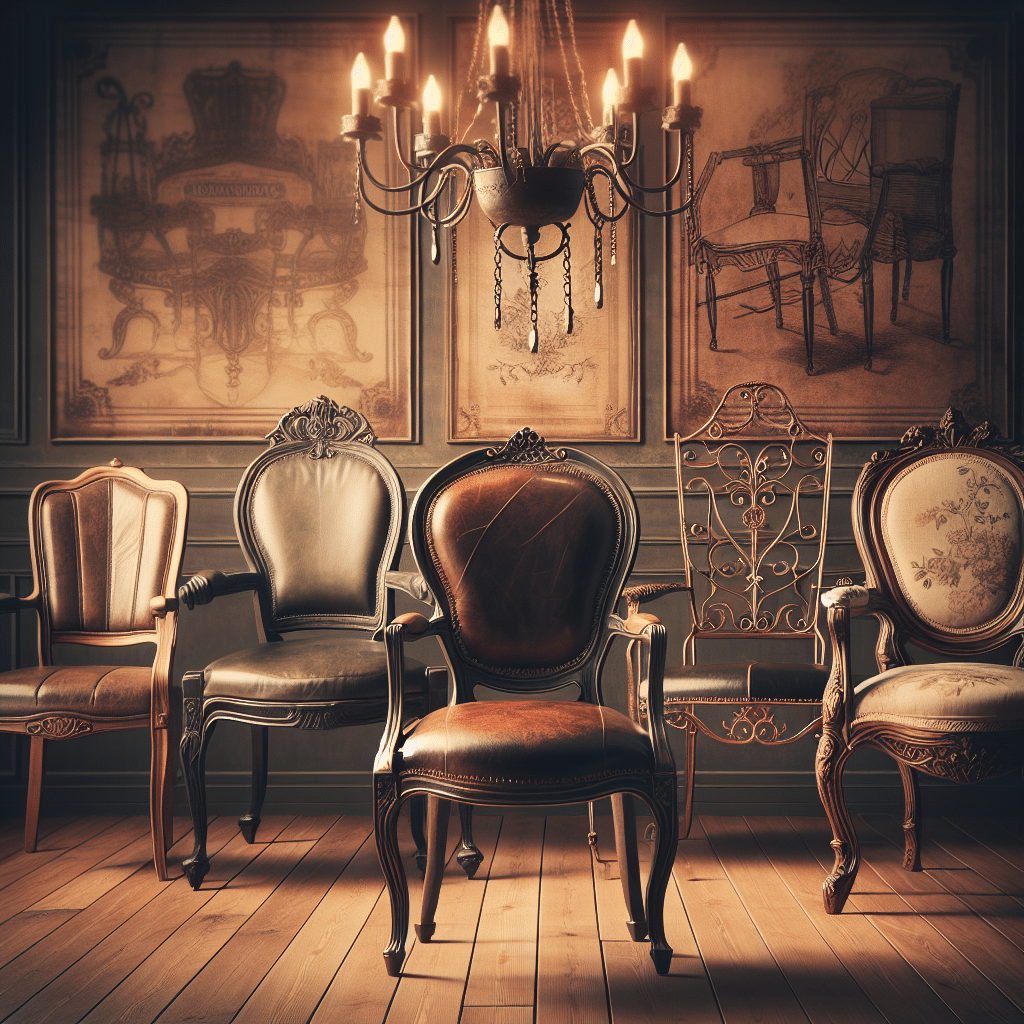 krzesła vintage