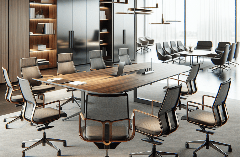 Meble Bejot – Jak wybrać idealne fotele i biurka do nowoczesnego biura?