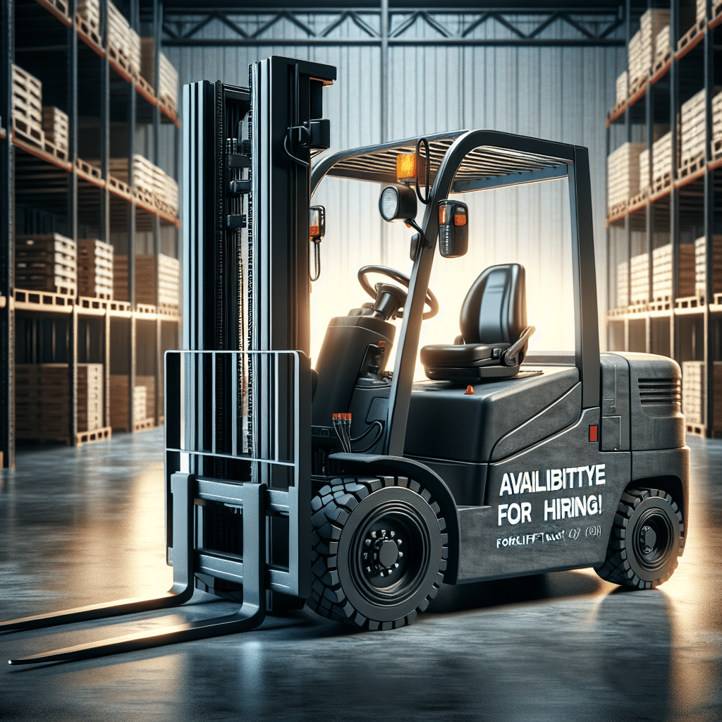 forklift truck for hire