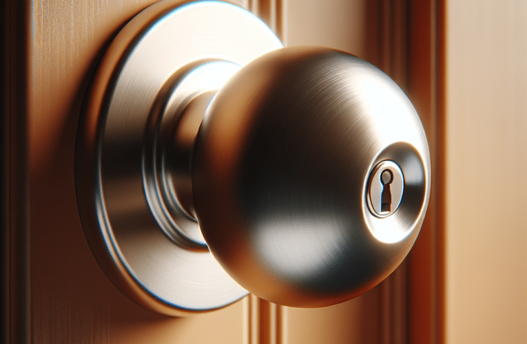 Gałka do drzwi zewnętrznych: Jak wybrać najlepsze rozwiązanie do swojego domu?