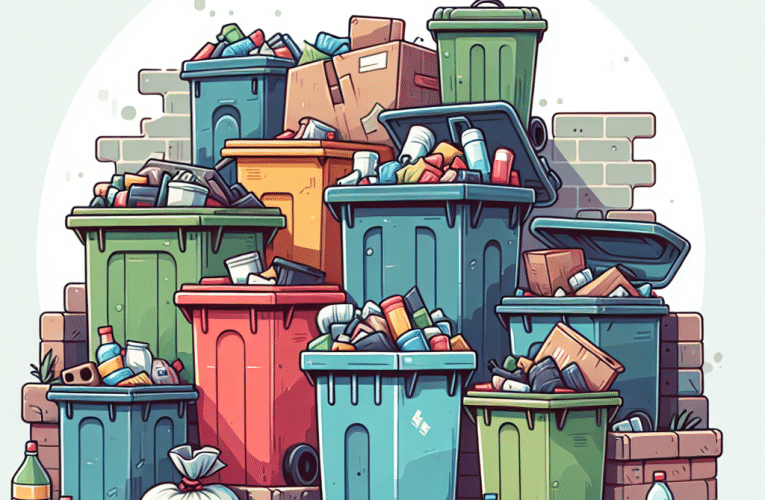Kontenery na śmieci – jak wybrać najlepsze rozwiązanie do zarządzania odpadami w domu i biurze?