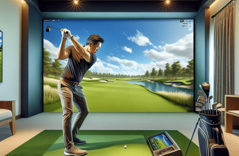 Symulatory golfa – Jak wybrać najlepszy do nauki i rozrywki w domowym zaciszu?