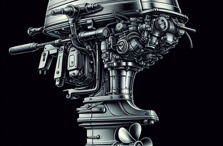 Silnik zaburtowy 40 KM – Jak wybrać najlepszy model dla Twojej łodzi?