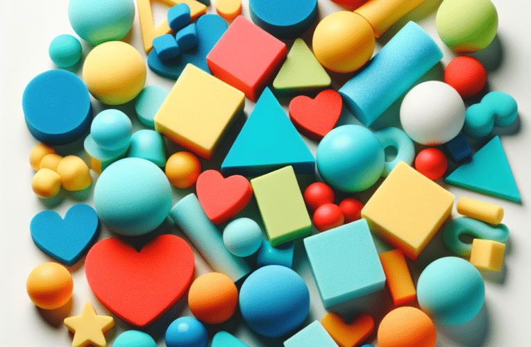 Jak wykorzystać kształtki piankowe w projektach DIY? 10 inspirujących pomysłów i praktycznych wskazówek dla każdego kreatywnego twórcy