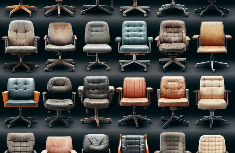 Jak wybrać używane krzesła biurowe które zapewnią komfort i ergonomię w pracy?