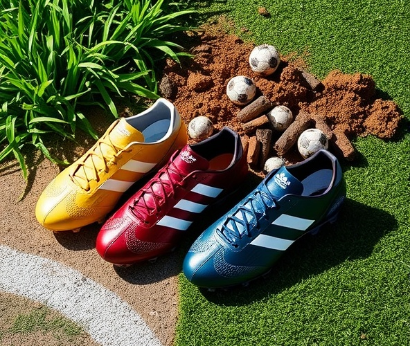 Jak wybrać idealne korki piłkarskie adidas na różne nawierzchnie?