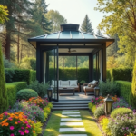 Jak wybrać nowoczesną altanę ogrodową aby spełniała wszystkie Twoje oczekiwania? nowoczesna altana ogrodowa