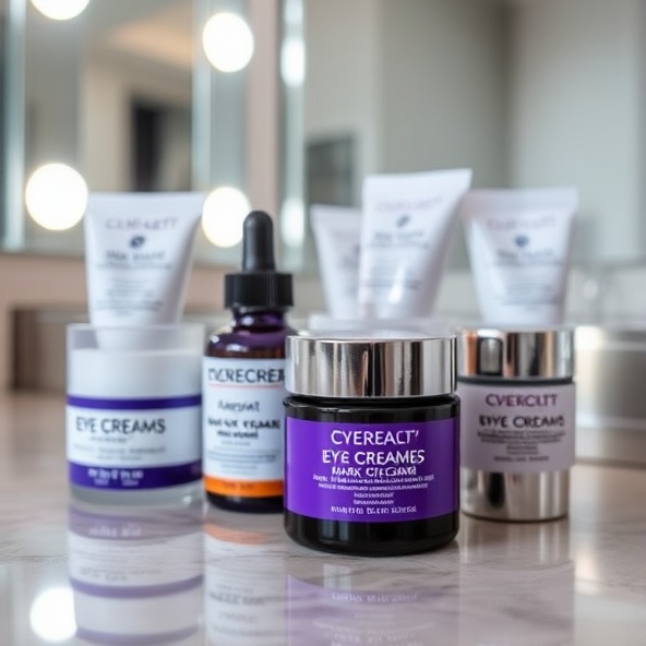 kremy na cienie pod oczami