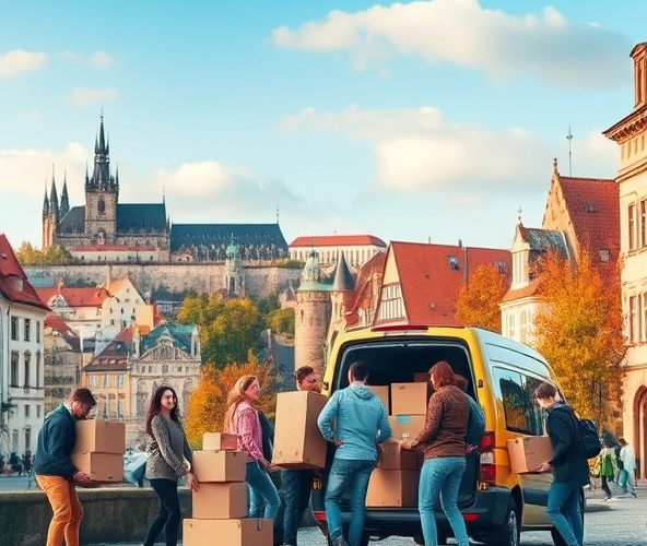 Jak zorganizować przeprowadzki do Czech w 10 krokach dla każdego?