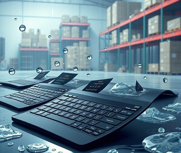 Jakie klawiatury foliowe najlepiej sprawdzą się w wilgotnym magazynie?