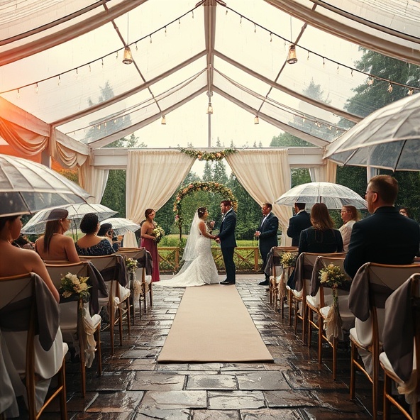 ceremonia ślubna w plenerze