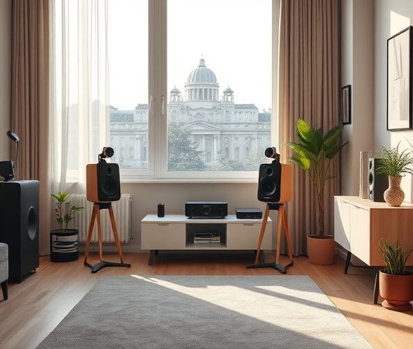 Jakie głośniki w Warszawie wybrać do mieszkania 30 m²?