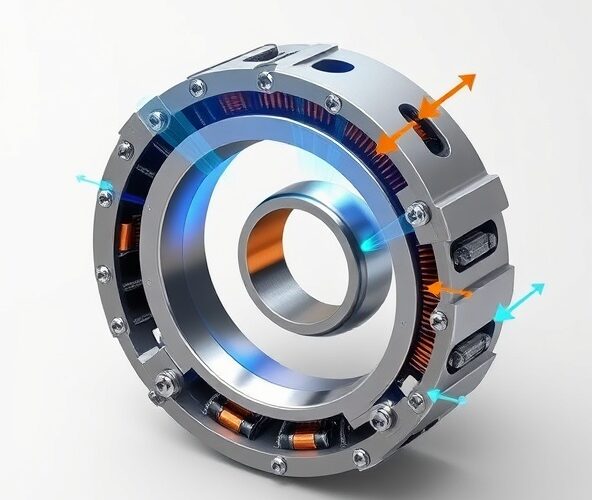 Jakie magnesy pierścieniowe zastosować w hamulcu elektromagnetycznym?