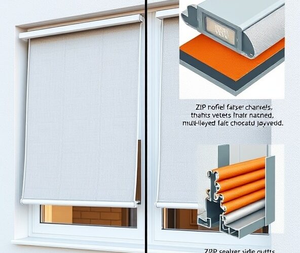 Czy rolety zewnętrzne materiałowe z systemem ZIP lepiej izolują?