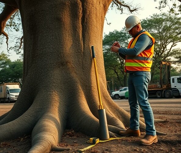 Jak sprawdzić stabilność dużych drzew na sprzedaż przed zakupem?