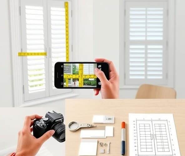 Jakie zdjęcia i wymiary przesłać, by zamówić shutters bez zwrotów?