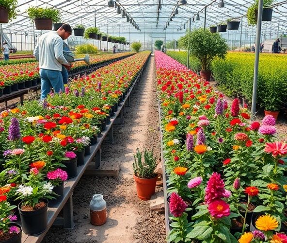 Jakie biologiczne metody zmniejszą straty w szkółce roślin ozdobnych?