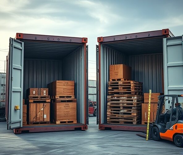 Czy wynajem kontenerów magazynowych Zielonej Góry zmieści 10 palet?