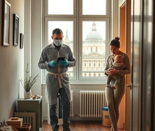 Jak wybrać firmę do ozonowania mieszkania w Warszawie przy małych dzieciach?