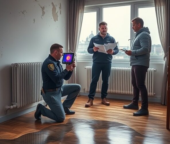 Jak zlecić wykrywanie wycieków wody w Warszawie w mieszkaniu w bloku?