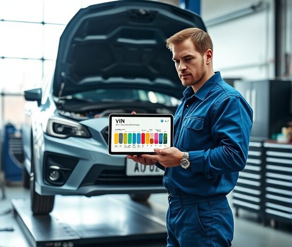 Czy serwis Subaru Śląsk udostępnia historię napraw po numerze VIN?