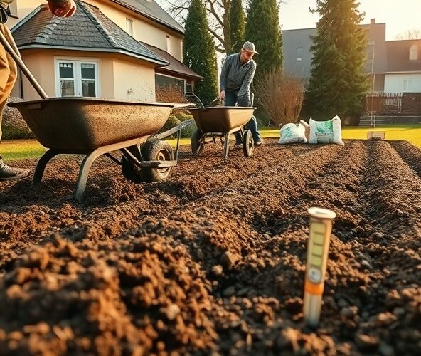 Jak przygotować glebę przed zakładaniem trawników w Milanówku?