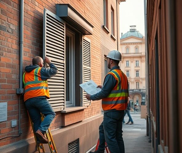 Jakie zgody są potrzebne do montażu rolet zewnętrznych w Warszawie?