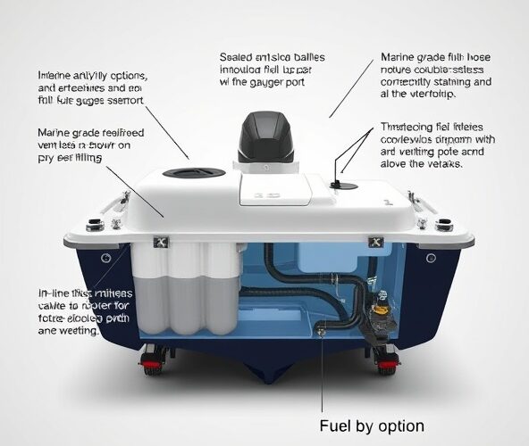 Jak dobrać zbiornik do silnika zaburtowego 40–60 KM, by uniknąć zapowietrzania i wycieków paliwa?